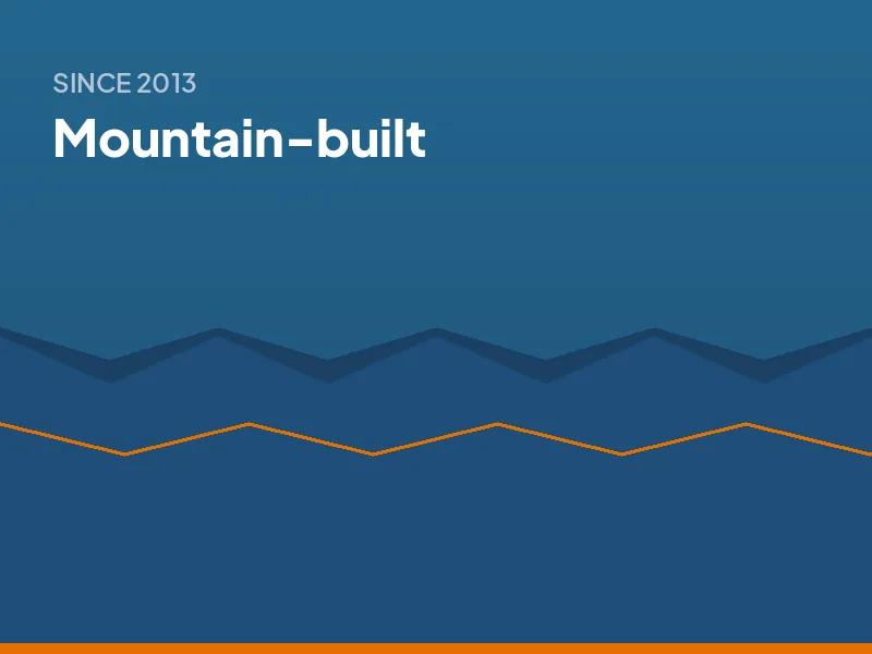 Summit Remodeling and Property Services brand mark over a mountain motif